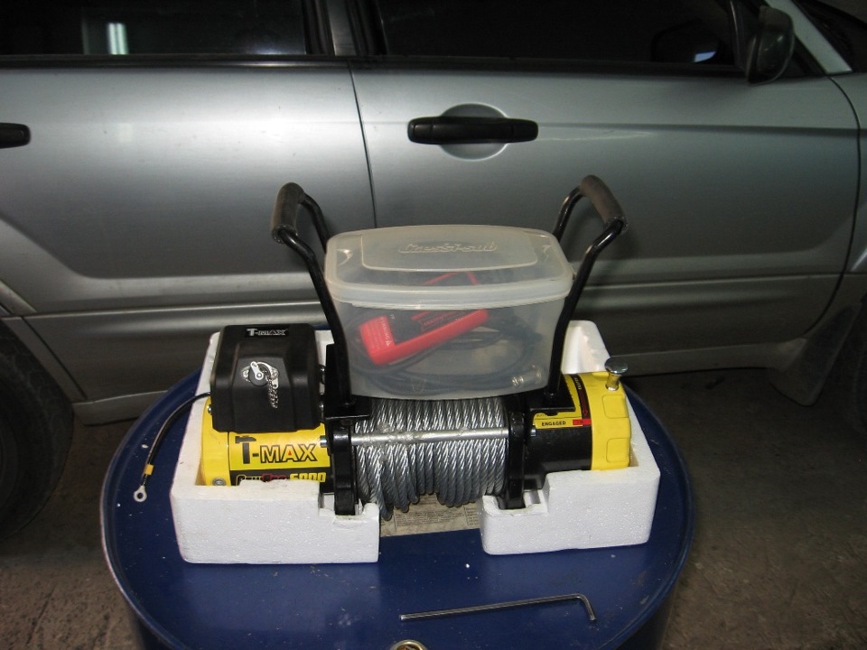 1094364s 960 Как крепить лебедку на фаркоп