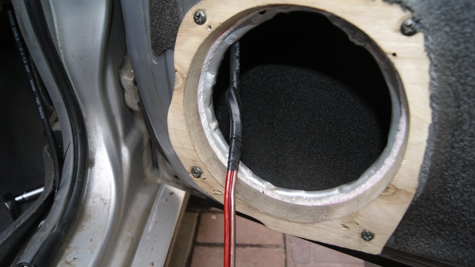 Замена акустического провода. — Chevrolet Lacetti SW, 1,8 л, 2005 года ...