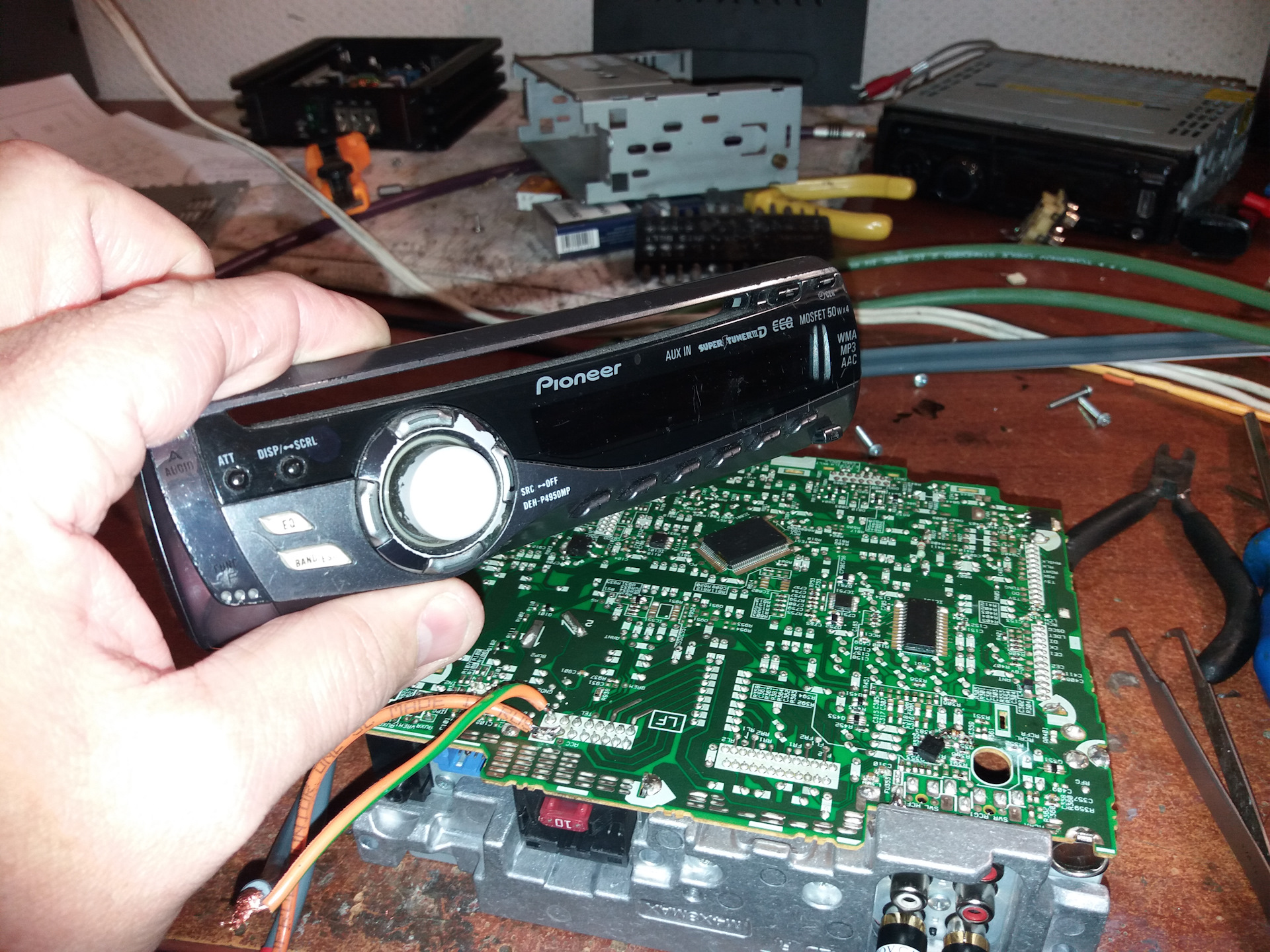 Pioneer deh p4950mp схема