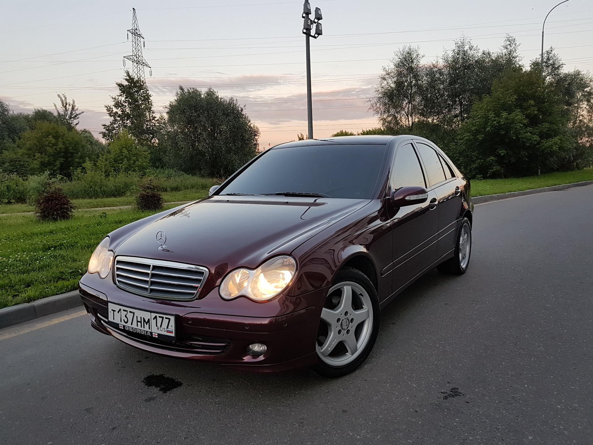 Покраска авто в Грузии. Финал! — Mercedes-Benz C-class (W203), 1,8 л, 2006  года | кузовной ремонт | DRIVE2