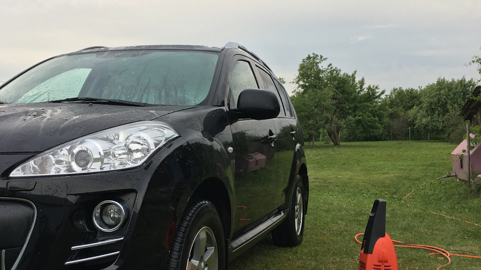 Щелчки при повороте руля на месте — Peugeot 4007, 2,4 л, 2011 года ...