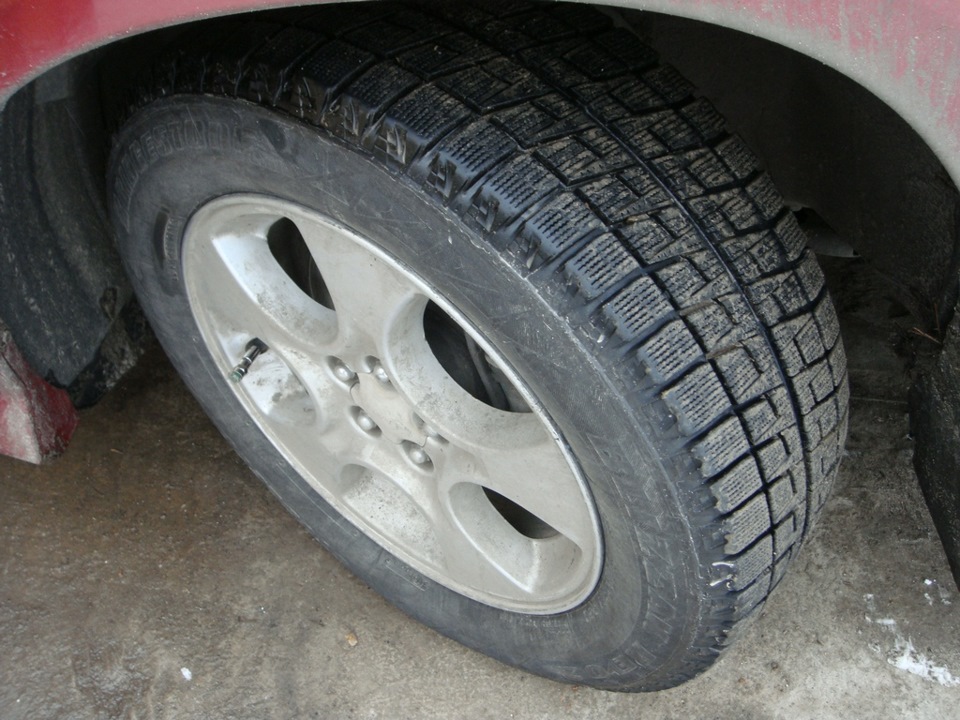 Зима. Бриджстоун торжествует… — Subaru Forester (SG), 2 л., 2002 года ...