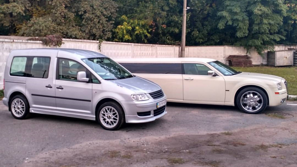 Volkswagen Caddy on BBS