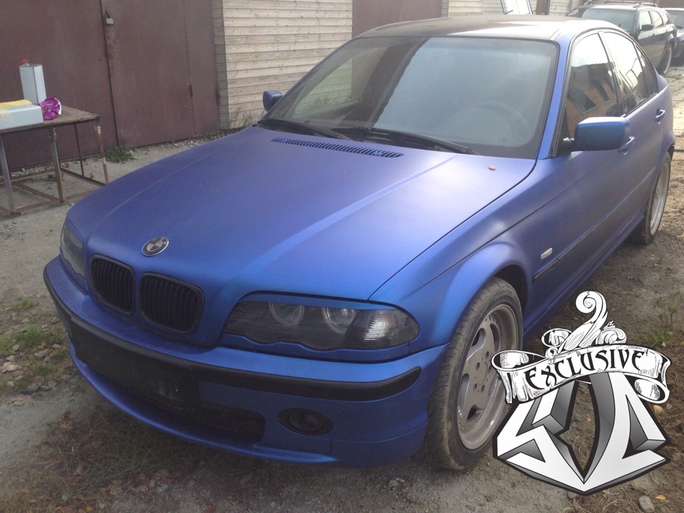 Покраска пластидипом — BMW 3 series (E46), 3 л, 2000 года | стайлинг ...