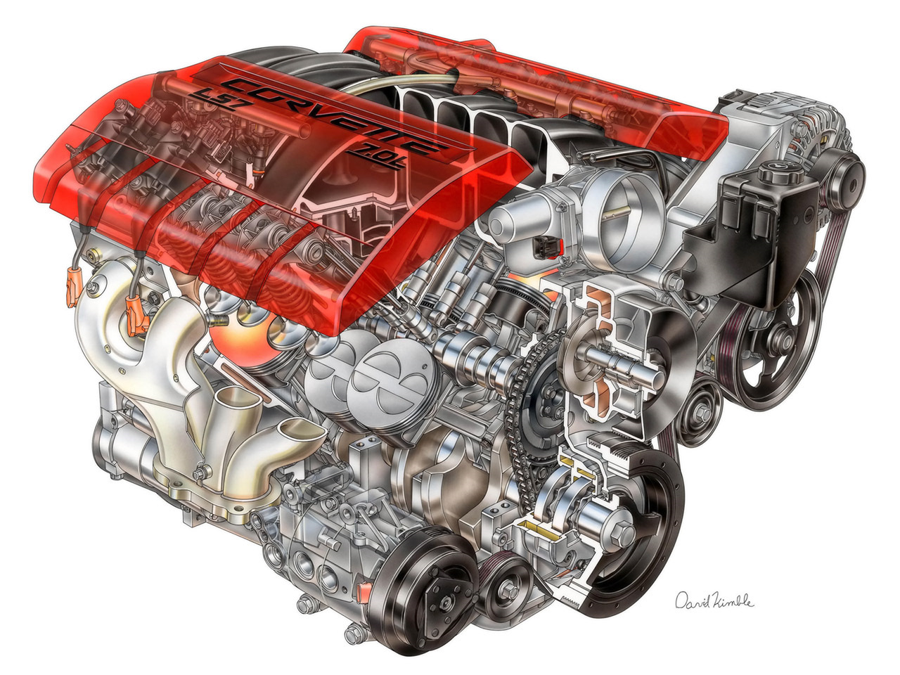 Все американские V8, глава 3: Chevrolet семейства LSx (1997+) — «История  автомобилестроения» на DRIVE2