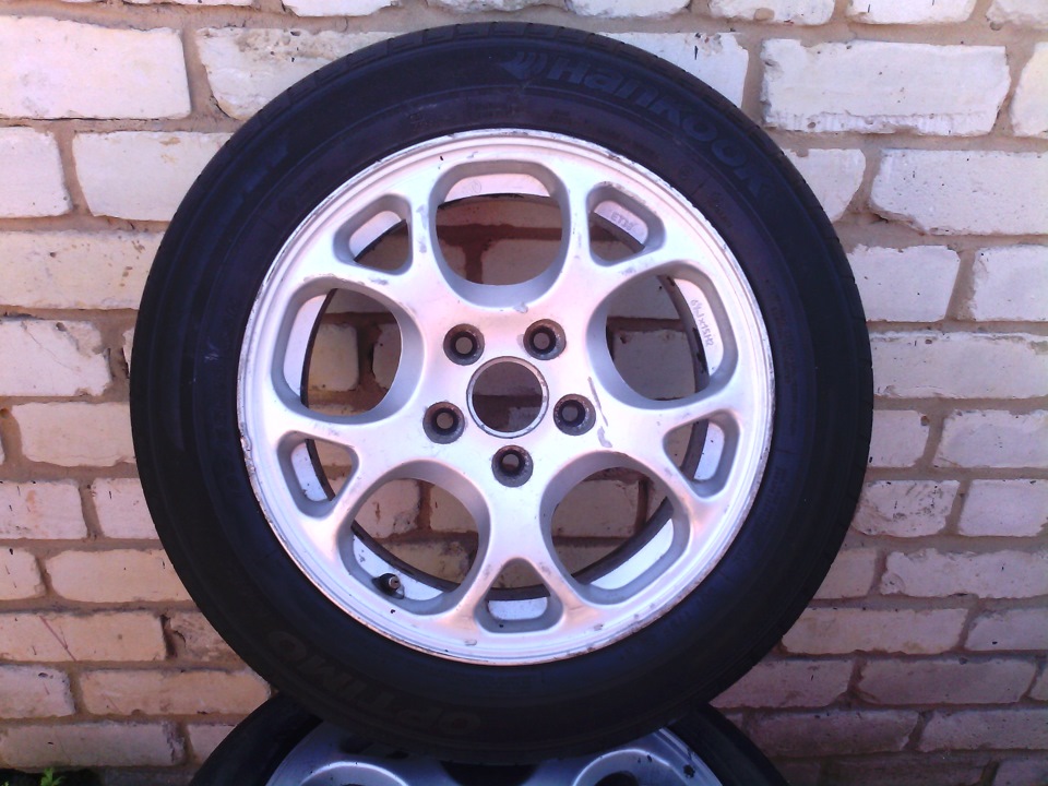 продам диски 5х110 р 15 с летней резиной — DRIVE2