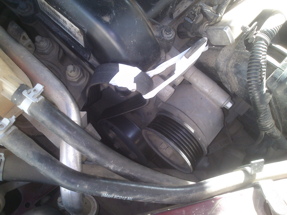 Вот подвязываю ремень, что бы не убёг) — Ford Focus Hatchback II