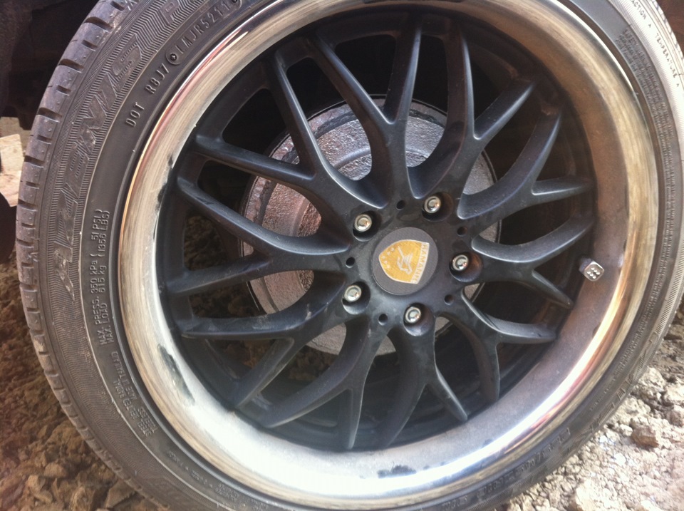 Решил покрасить тормозные барабаны а в итоге… — Mitsubishi Outlander ...