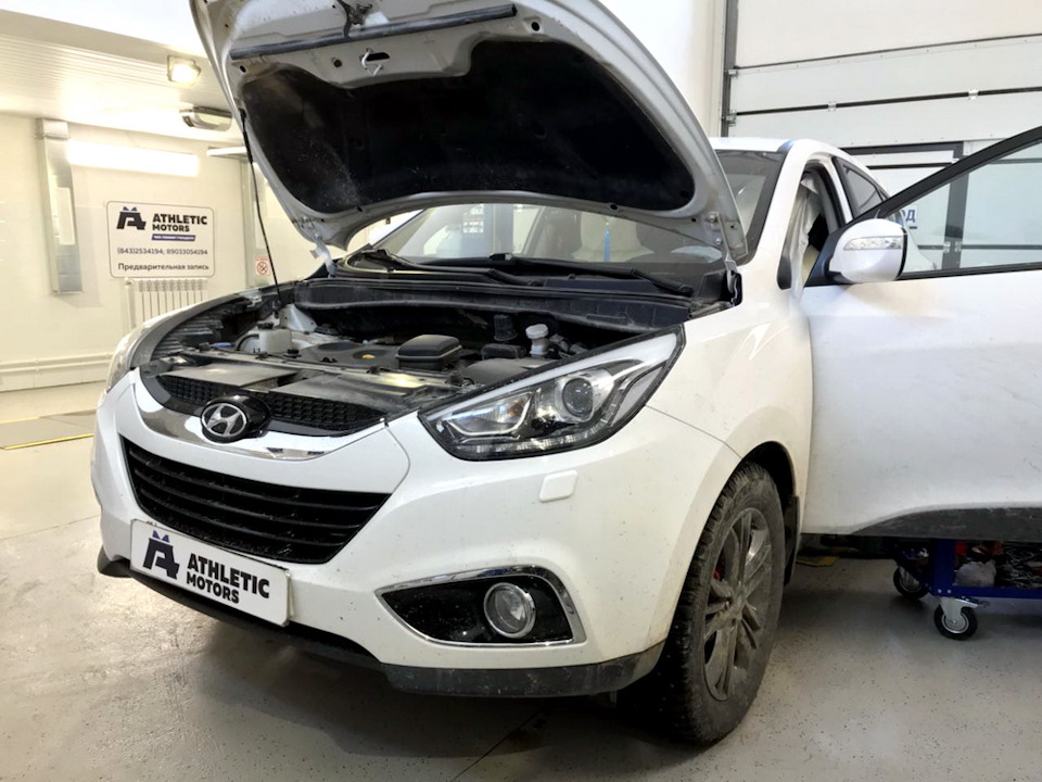 Выполнили установку пламегасителя вместо проблемного катализатора и чип ...