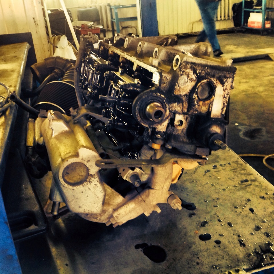 Прогорела прокладка цилиндров — Lada 2114, 1,5 л, 2003 года | визит на ...