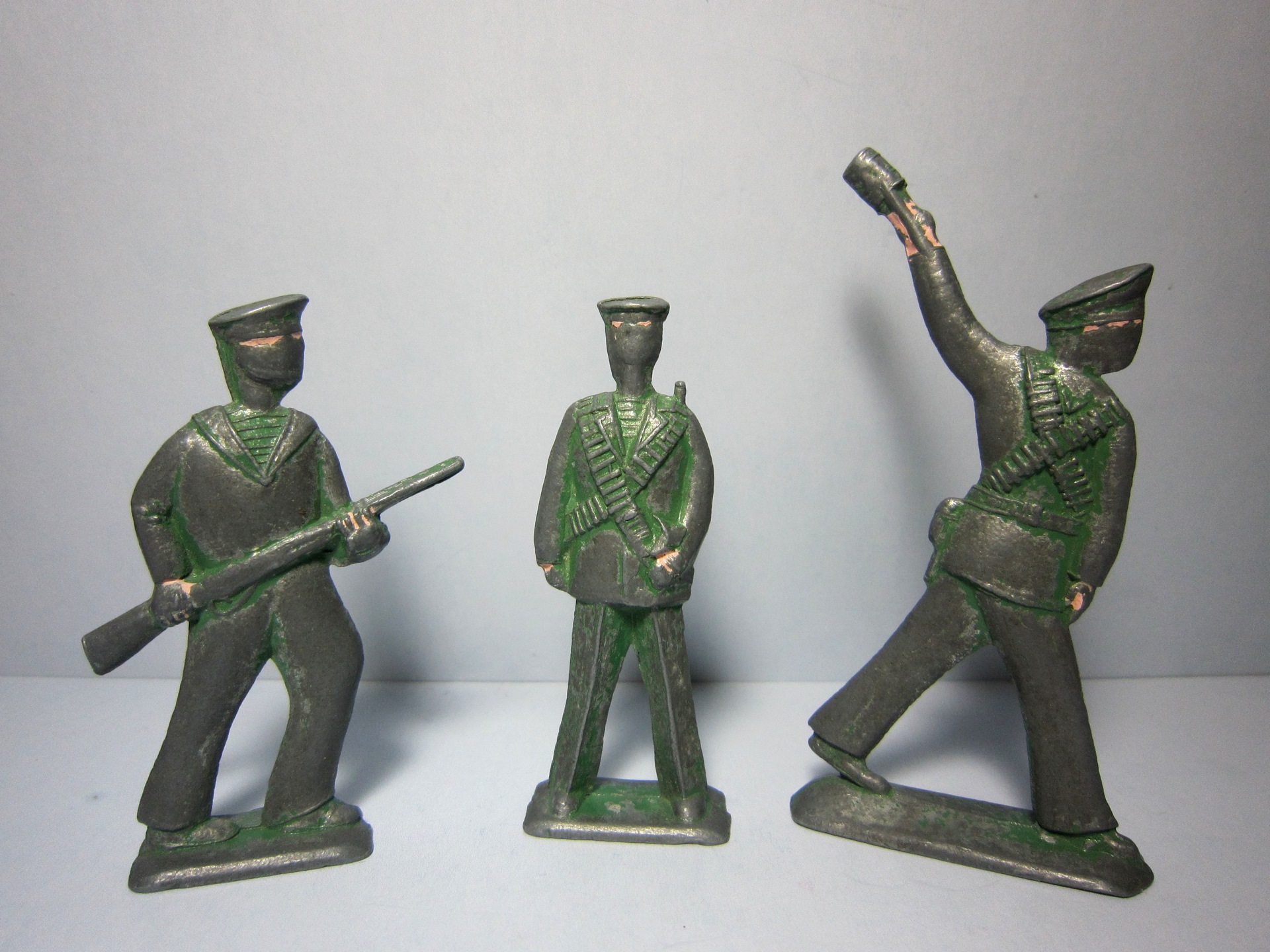 Солдаты революции оловянные солдатики
