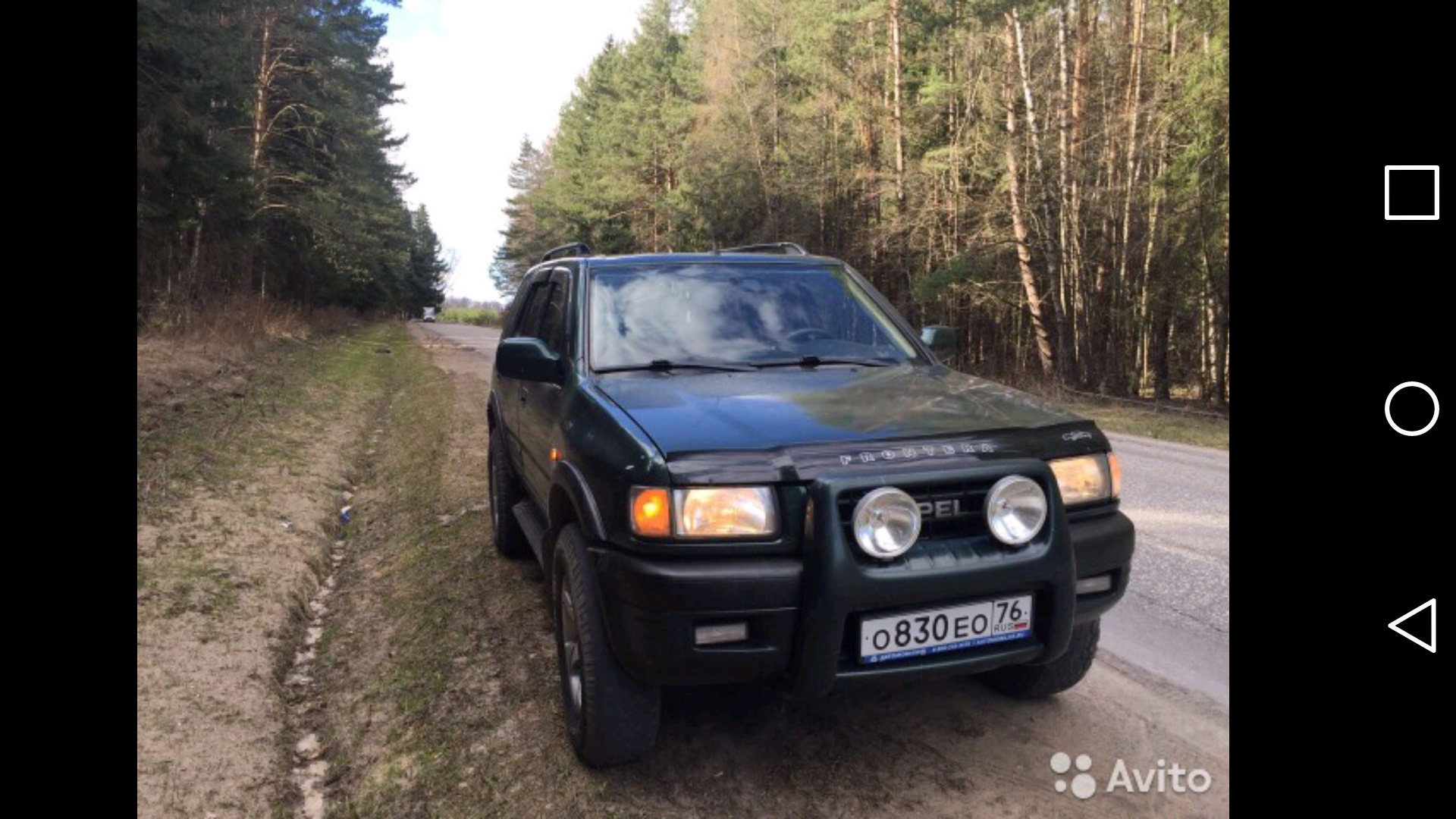 Opel Frontera B 3.2 бензиновый 1999 | 3.2 Зеленый бегемот. на DRIVE2