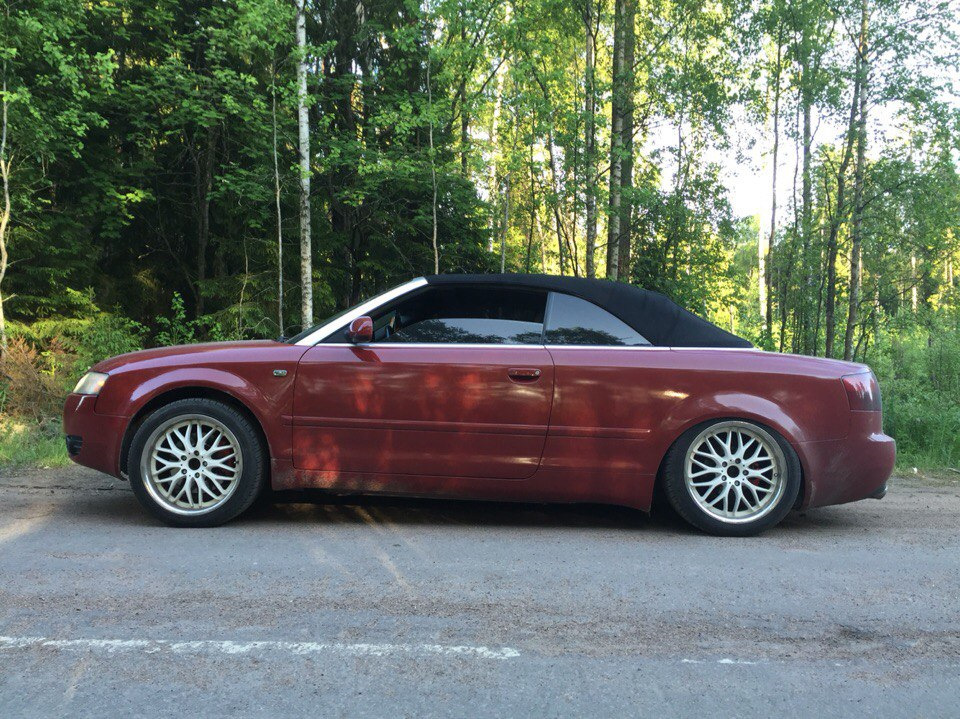 Фото в бортжурнале Audi A4 Cabriolet (B6)