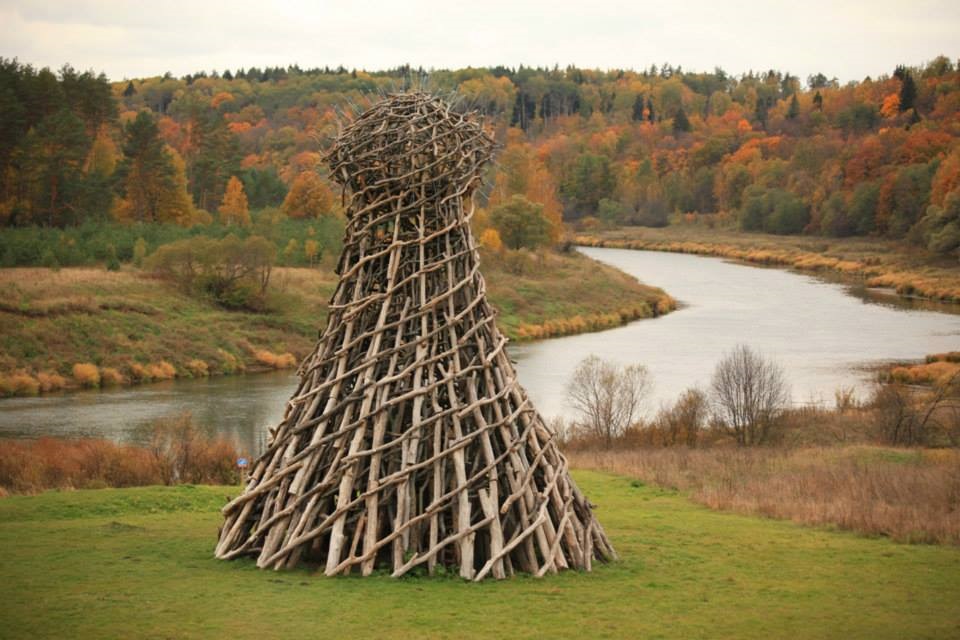 Land art картины