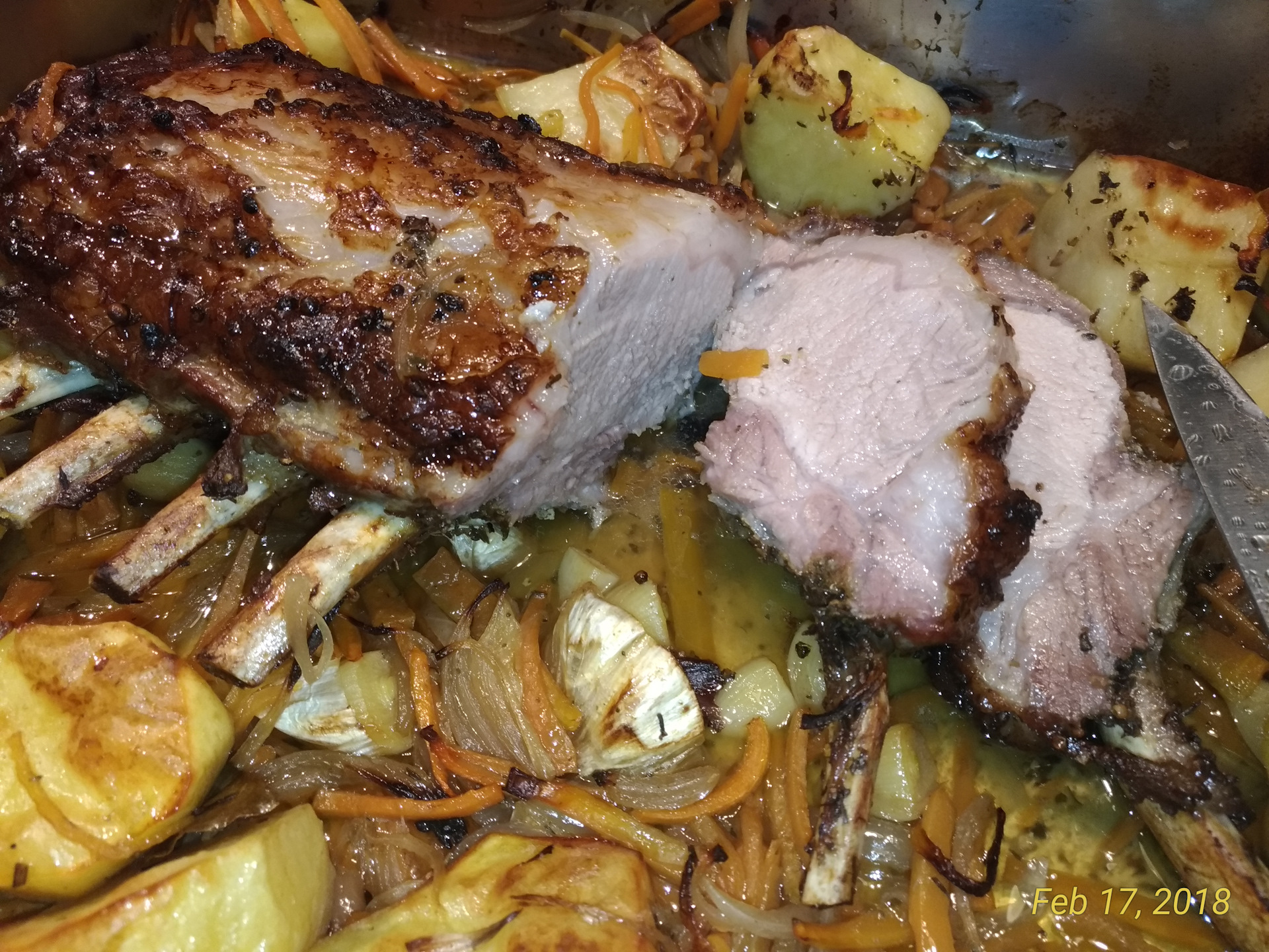 блюда из свиной корейки с фото