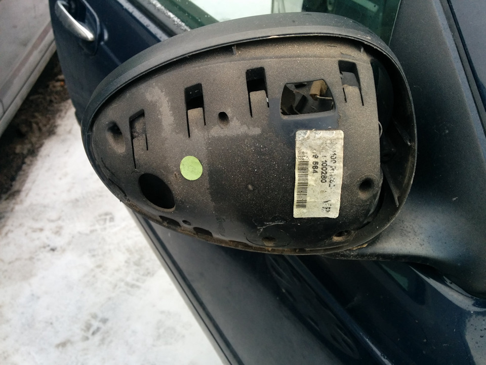 Оживление бокового зеркала - Land Rover Discovery III, 2,7 л, 2008 года электрон