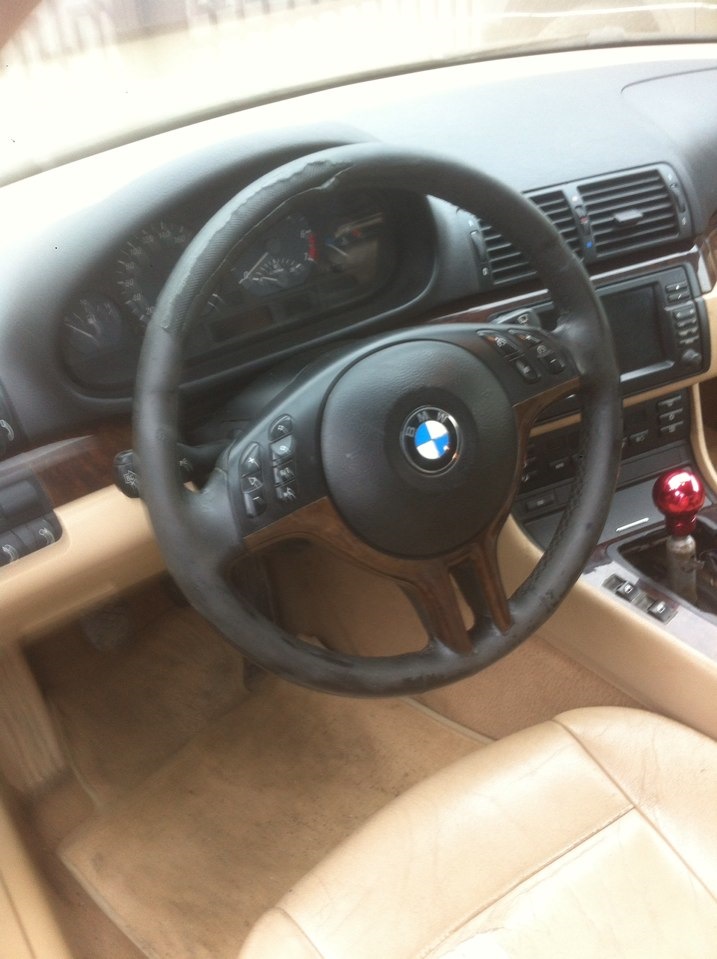 Дошли руки до руля )) — BMW 3 series Coupe (E46), 3 л, 2000 года ...
