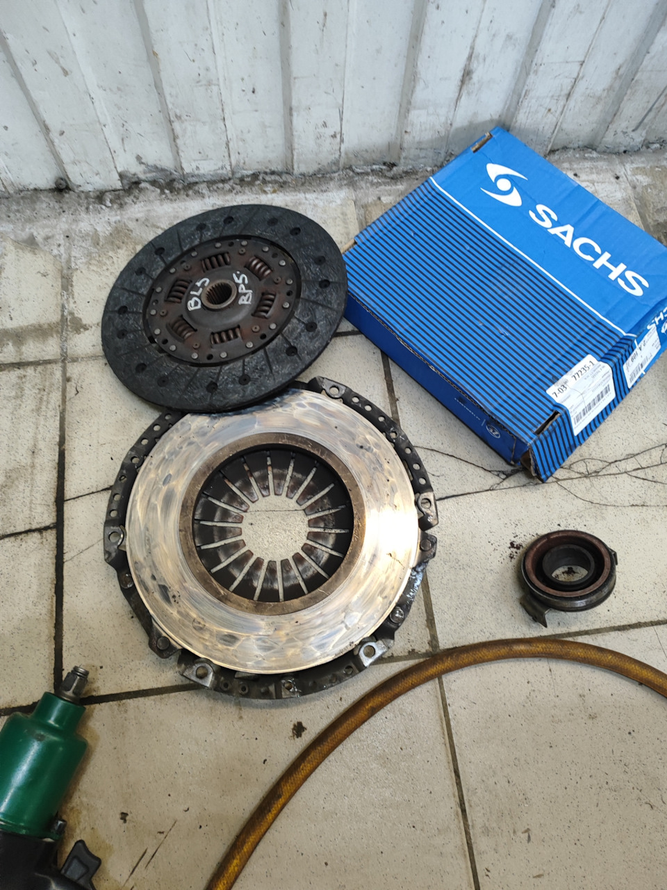 Замена сцепления — Subaru Legacy Outback (BE, BH), 2 л, 2002 года ...