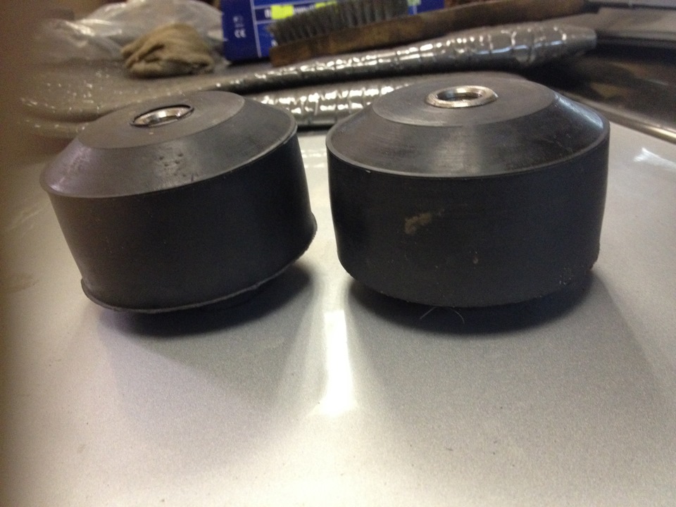 Цельнорезиновые подушки ДВС на 4A-GE — Toyota Sprinter Trueno (110)