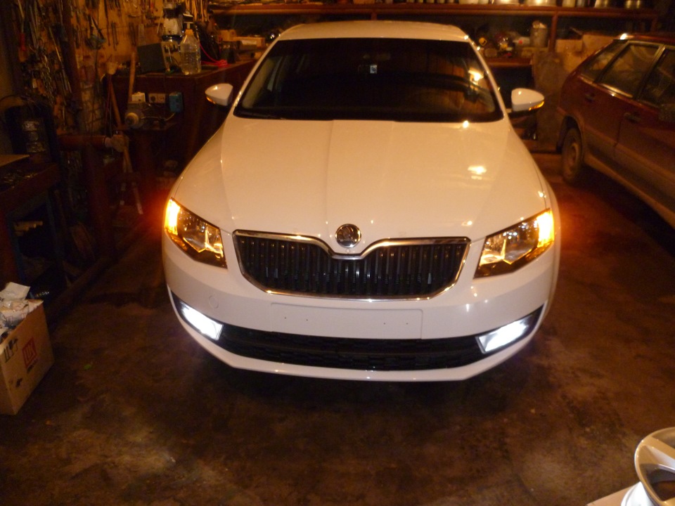 пер-ие ПТФ на пинах В35 и В3 без замены блока BCM — Skoda Octavia A7 Mk3