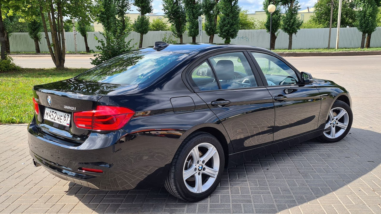 BMW 3 series (F30) 2.0 бензиновый 2017 | Черный Бумер на DRIVE2