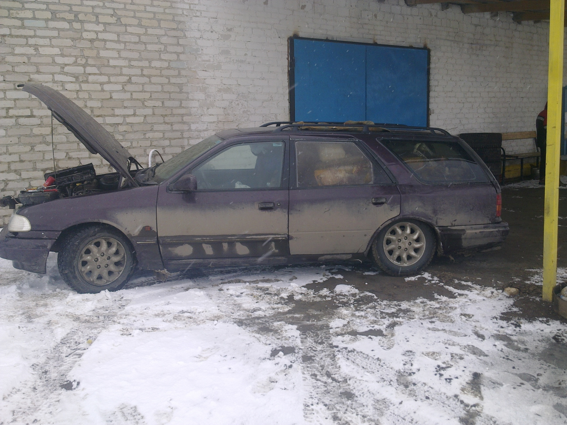 Неприятность на дороге — спасибо за помошь! — Ford Scorpio I, 2 л, 1994  года | помощь на дороге | DRIVE2