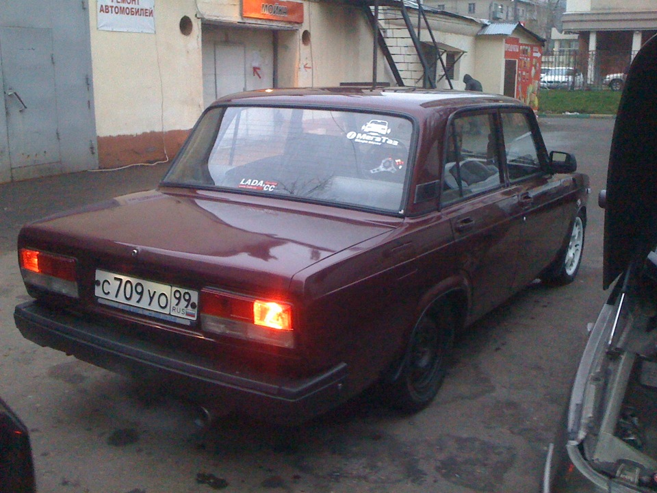 Окуратно, за рулем новичок! ))) — Lada 21074, 1,6 л, 2002 года | прикол ...