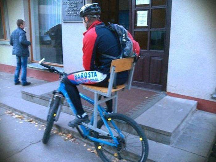 Велосипед с членом