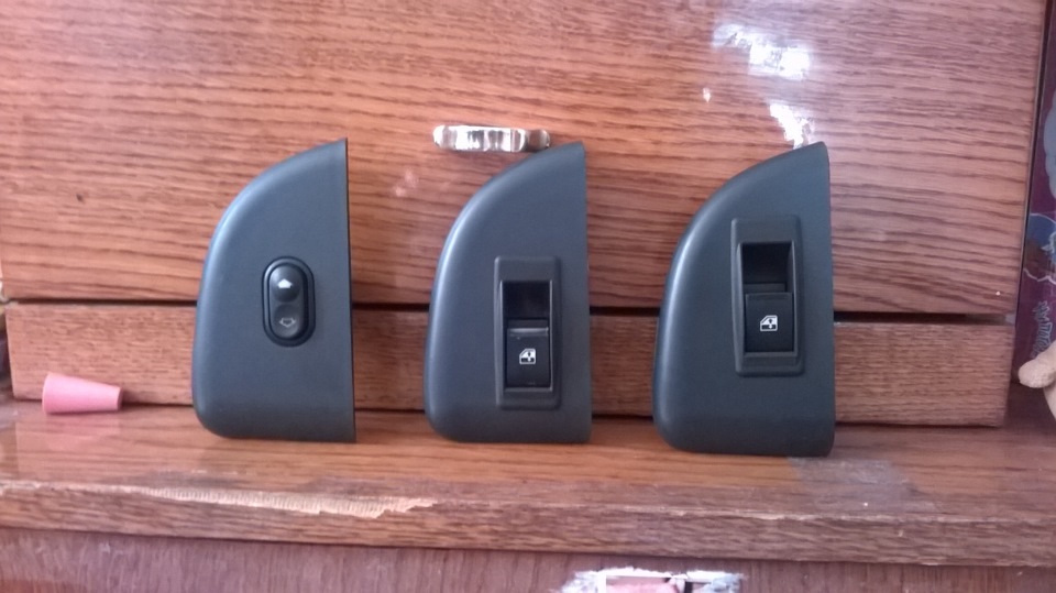 Клавиши стеклоподъемников — ГАЗ 3111, 2,5 л, 2001 года | стайлинг | DRIVE2