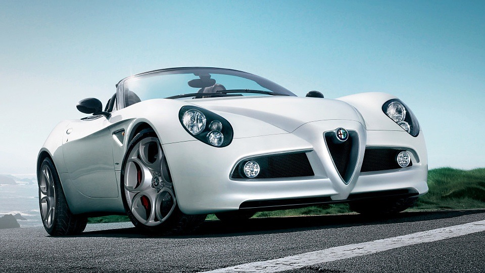 Альфа машина фото Купить Alfa Romeo 8C Spider: продажа подержанных Alfa Romeo 8C Spider с историей