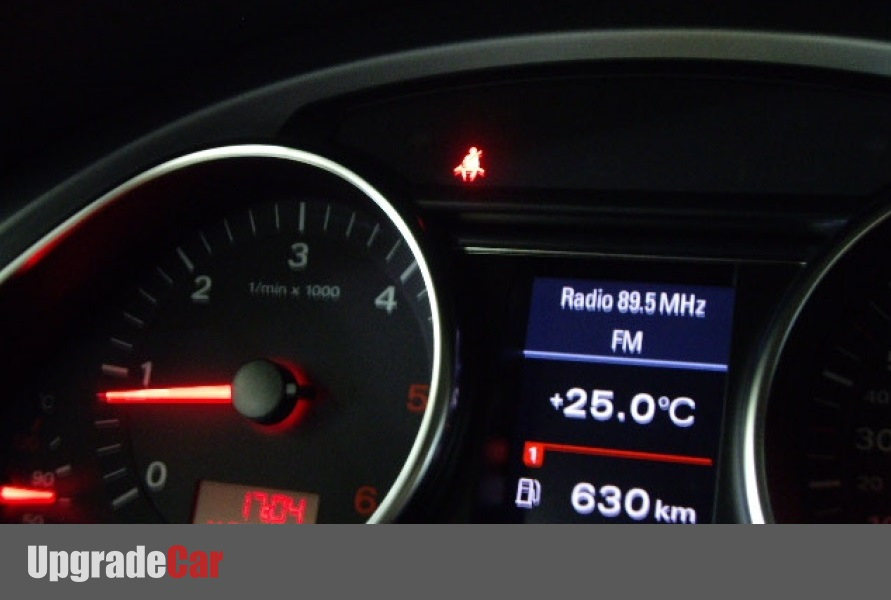 Отключение индикации непристегнутого ремня безопасности Audi ...