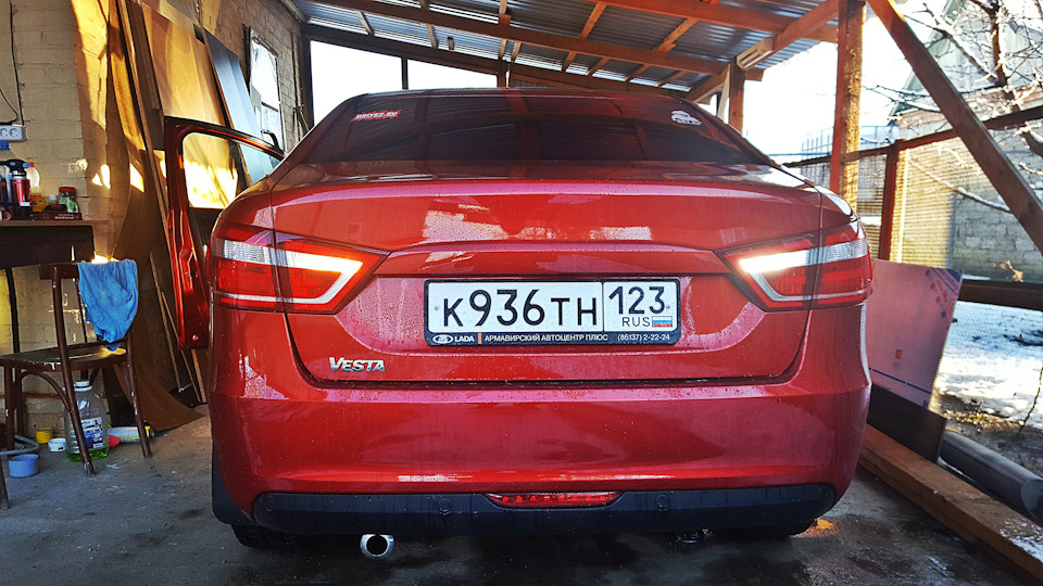 Photo from the logbook Lada Vesta (1G)