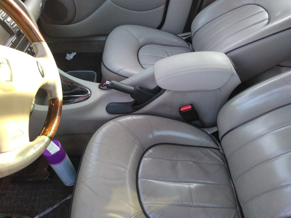 Чистка кожаных сидений — Rover 75, 2 л., 2002 года | мойка | DRIVE2