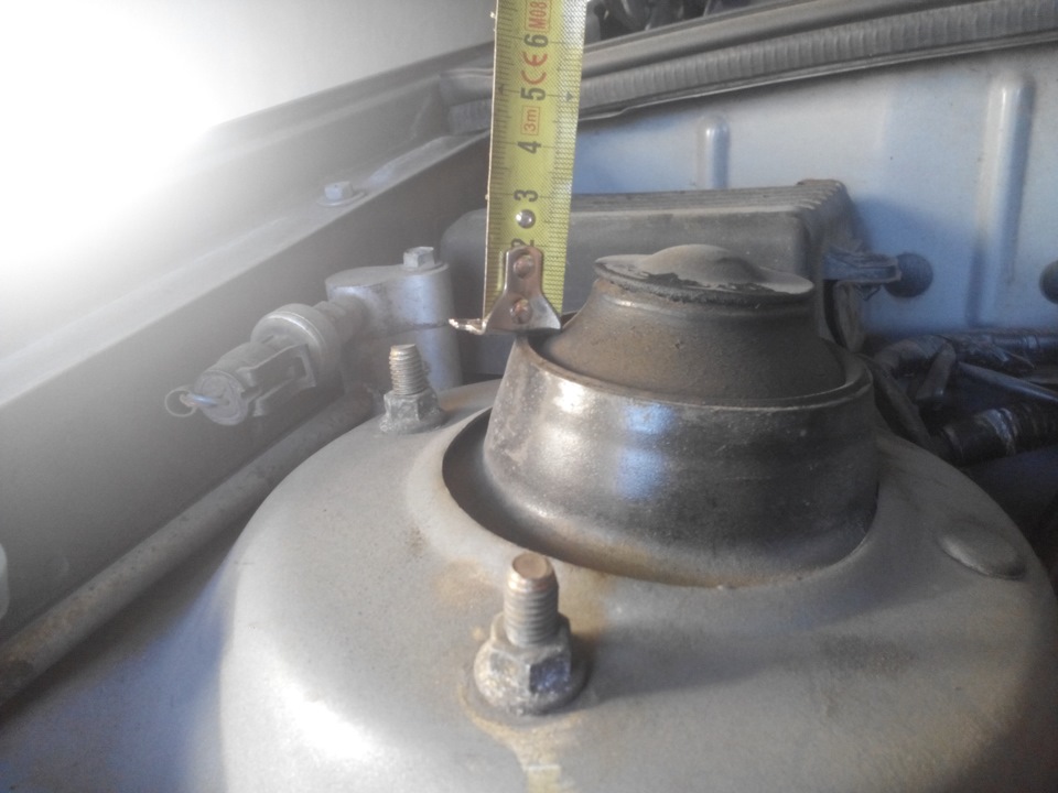 Установлены опоры от Нубиры. Часть 2(конечная). — Daewoo Lanos, 1,5 л ...