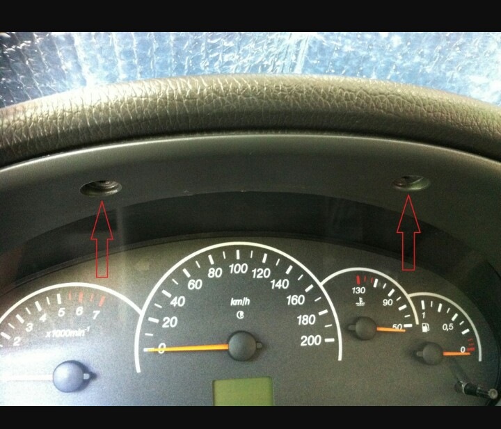 Замена лампочек в приборной панели (lada priora) — Lada Приора седан, 1 ...