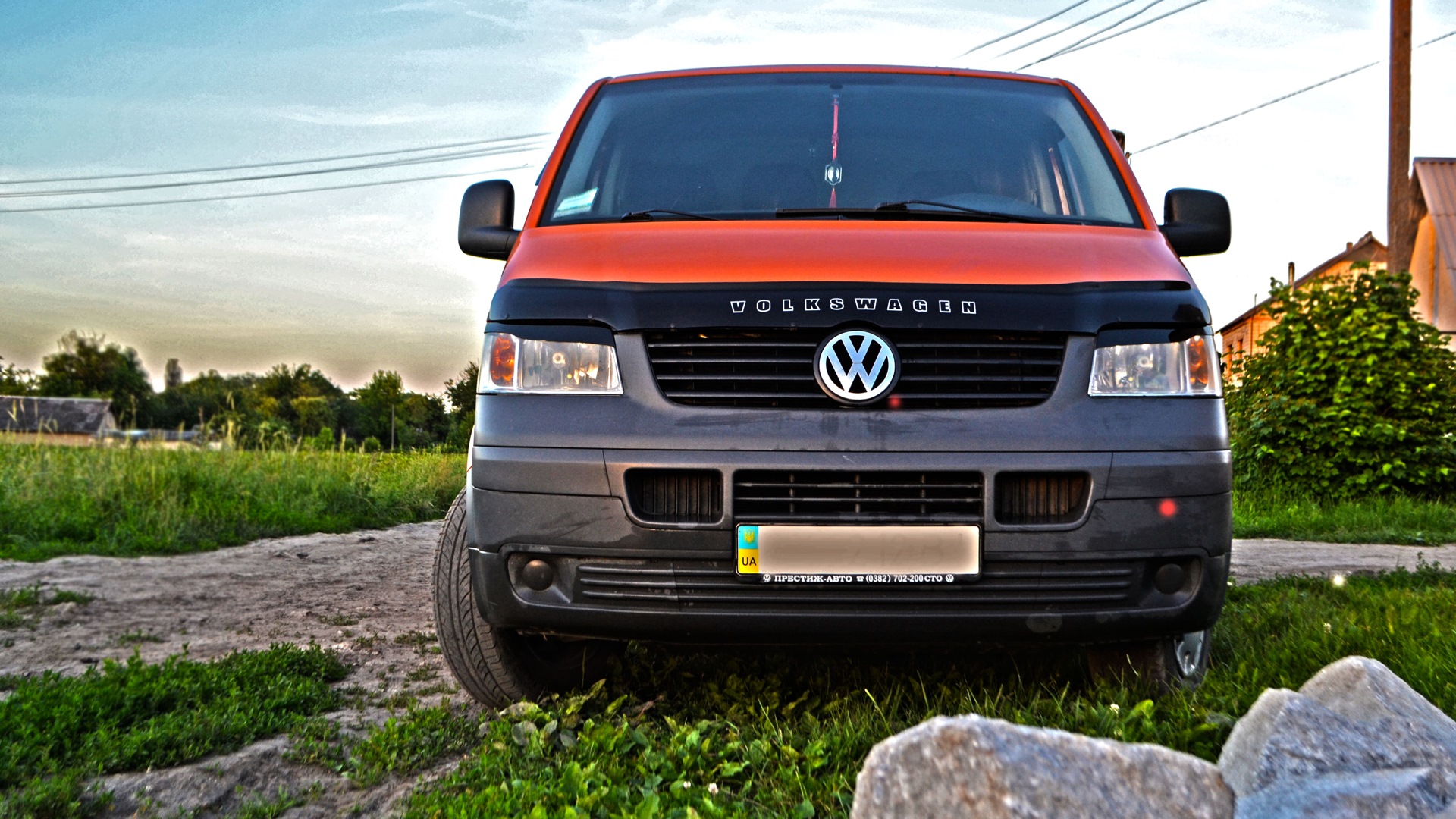 Volkswagen Transporter T5 1.9 дизельный 2006 | ORANGE Edition на DRIVE2