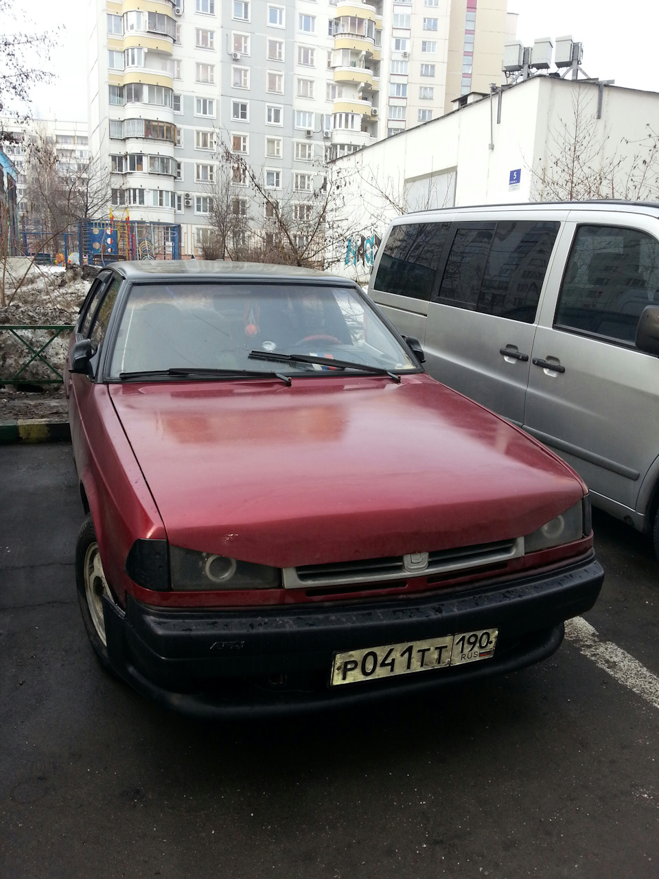 Долгожданный бампер — Москвич Святогор, 2 л, 1999 года | тюнинг | DRIVE2