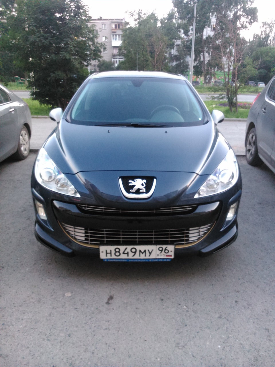 Чистка радиаторов + замена ступичного подшипника — Peugeot 308 (1G), 1 ...