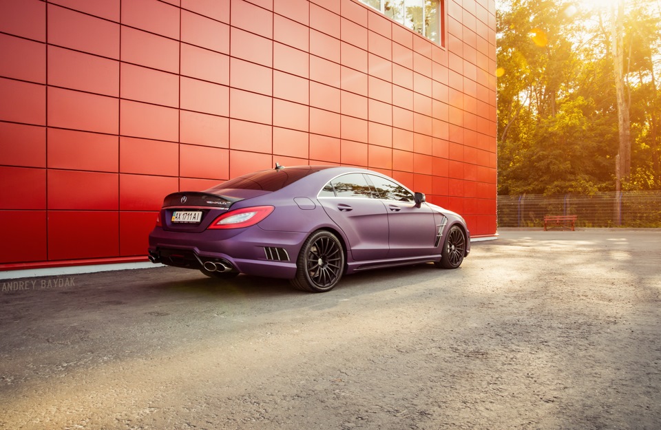 Mercedes cls63 Purple