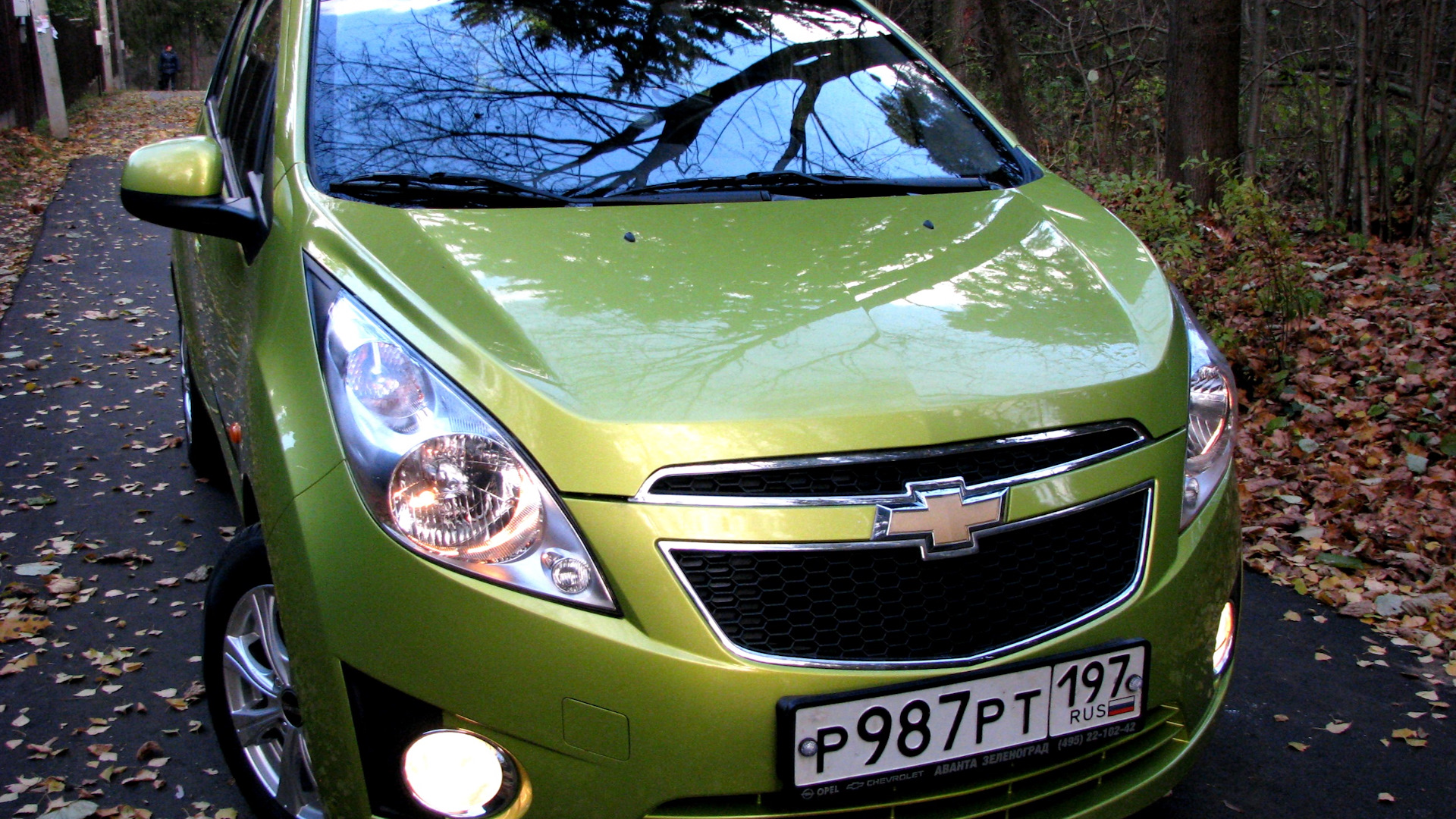 Chevrolet Spark (M300) 1.2 бензиновый 2010 | 1.2 LT Hulk на DRIVE2