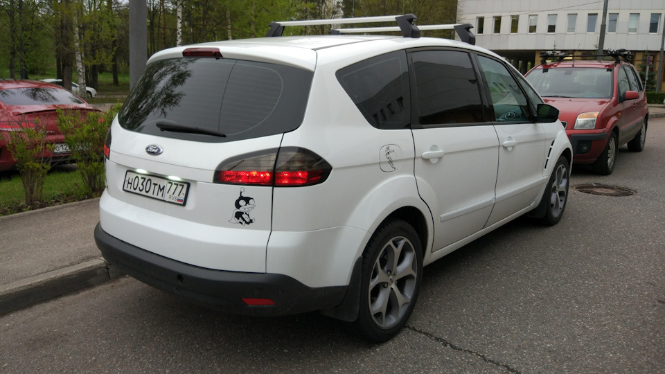 О том, как надо тонировать фары — Ford S-Max (1G), 2 л, 2007 года ...