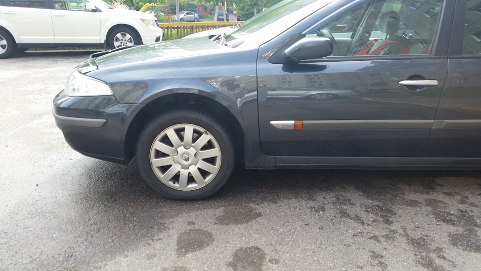 Замена Передних пружин(лагуна Stepway 1 часть) — Renault Laguna II, 2 л ...