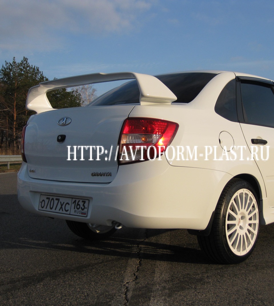 Три куска пластика, которые в корни изменят внешний вид. — Lada Гранта ...