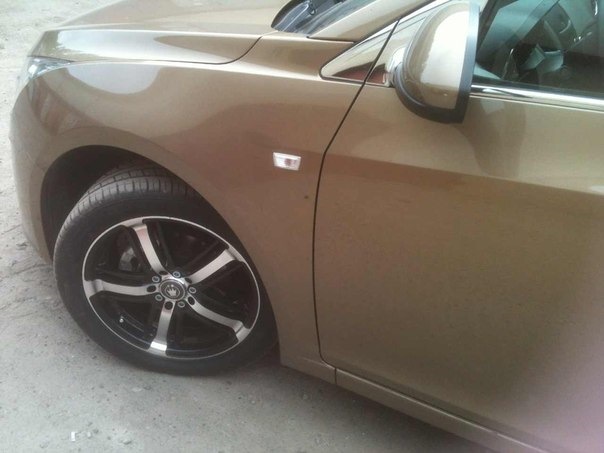 диски R17 — Chevrolet Cruze (1G), 1,8 л, 2013 года | колёсные диски ...