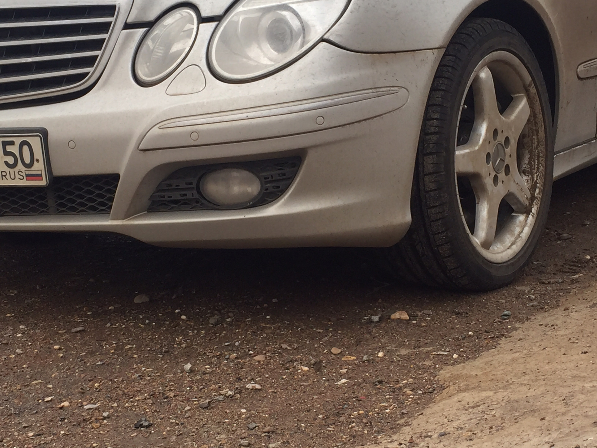 Рамка Птф — Mercedes-Benz E-Class (W211), 5 л, 2004 года | стайлинг ...