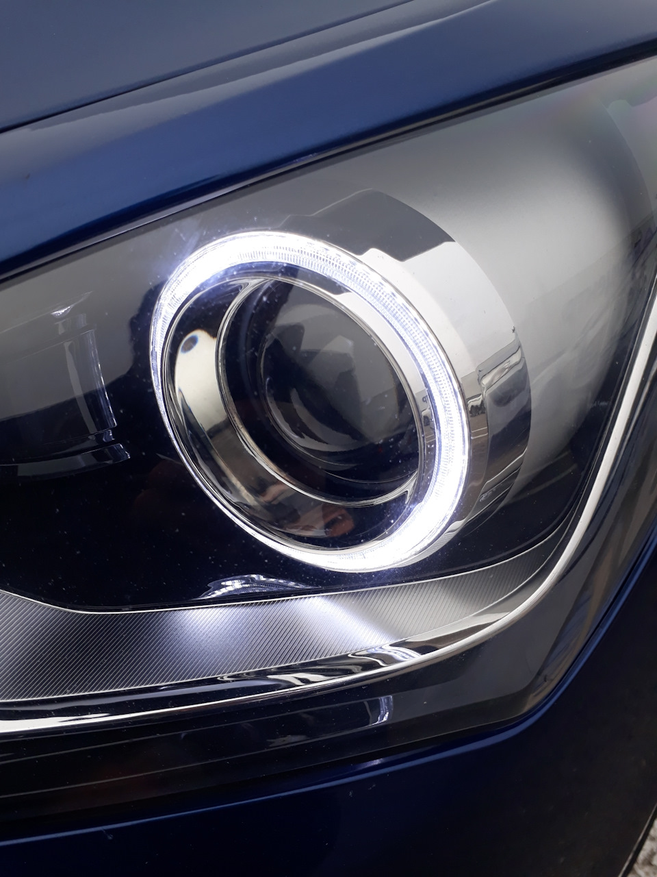 Ангельские глазки и винил — Hyundai Solaris (1G), 1,6 л, 2016 года ...