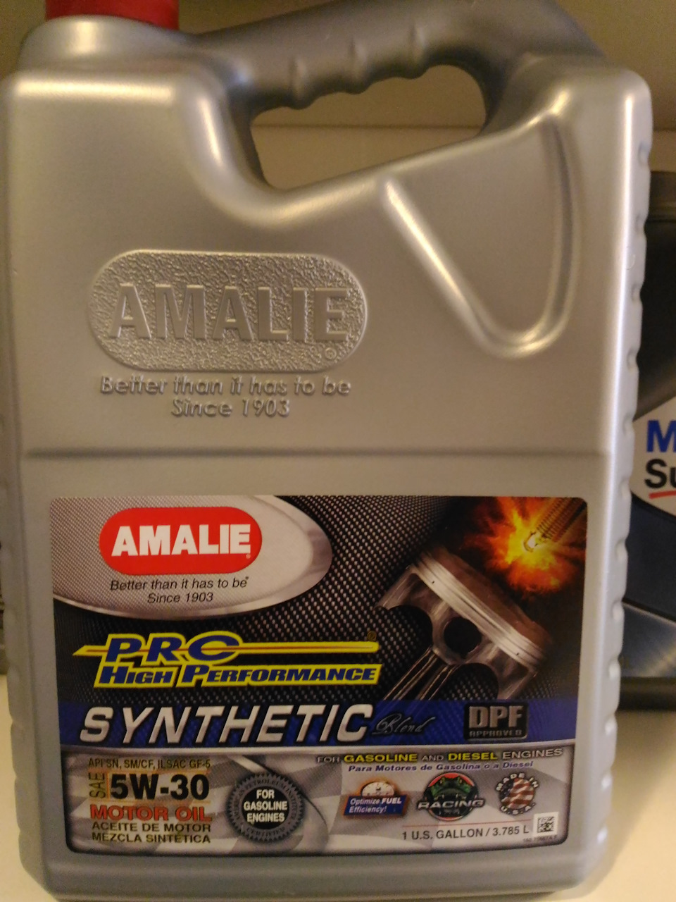 Масло Amalie PRO High Perf Synthetic 5W30 — Вам зап на DRIVE2