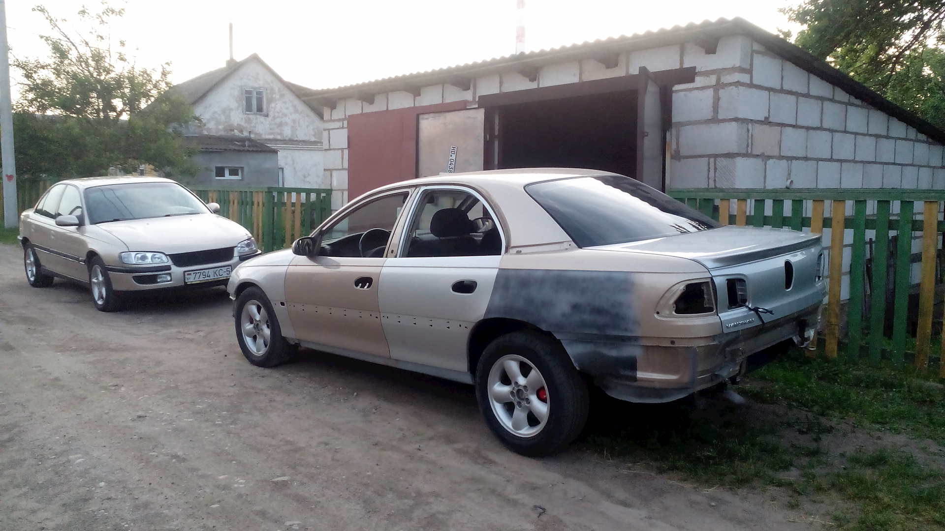 Opel Omega b покраска