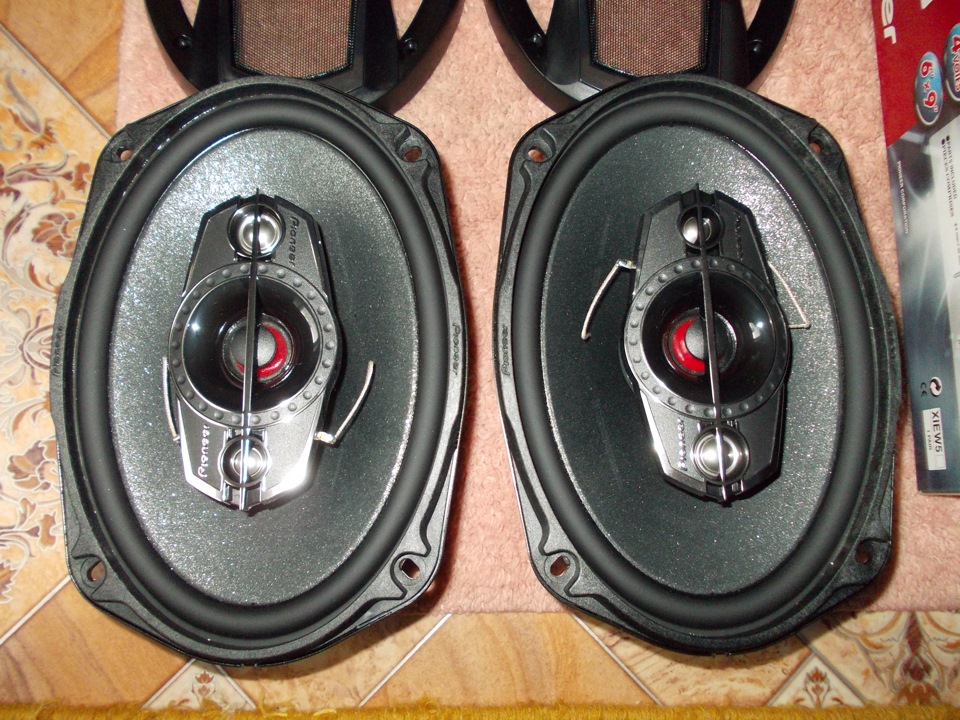 Pioneer TS-A6924I — Audi 100 (C4), 2,8 л, 1994 года | автозвук | DRIVE2