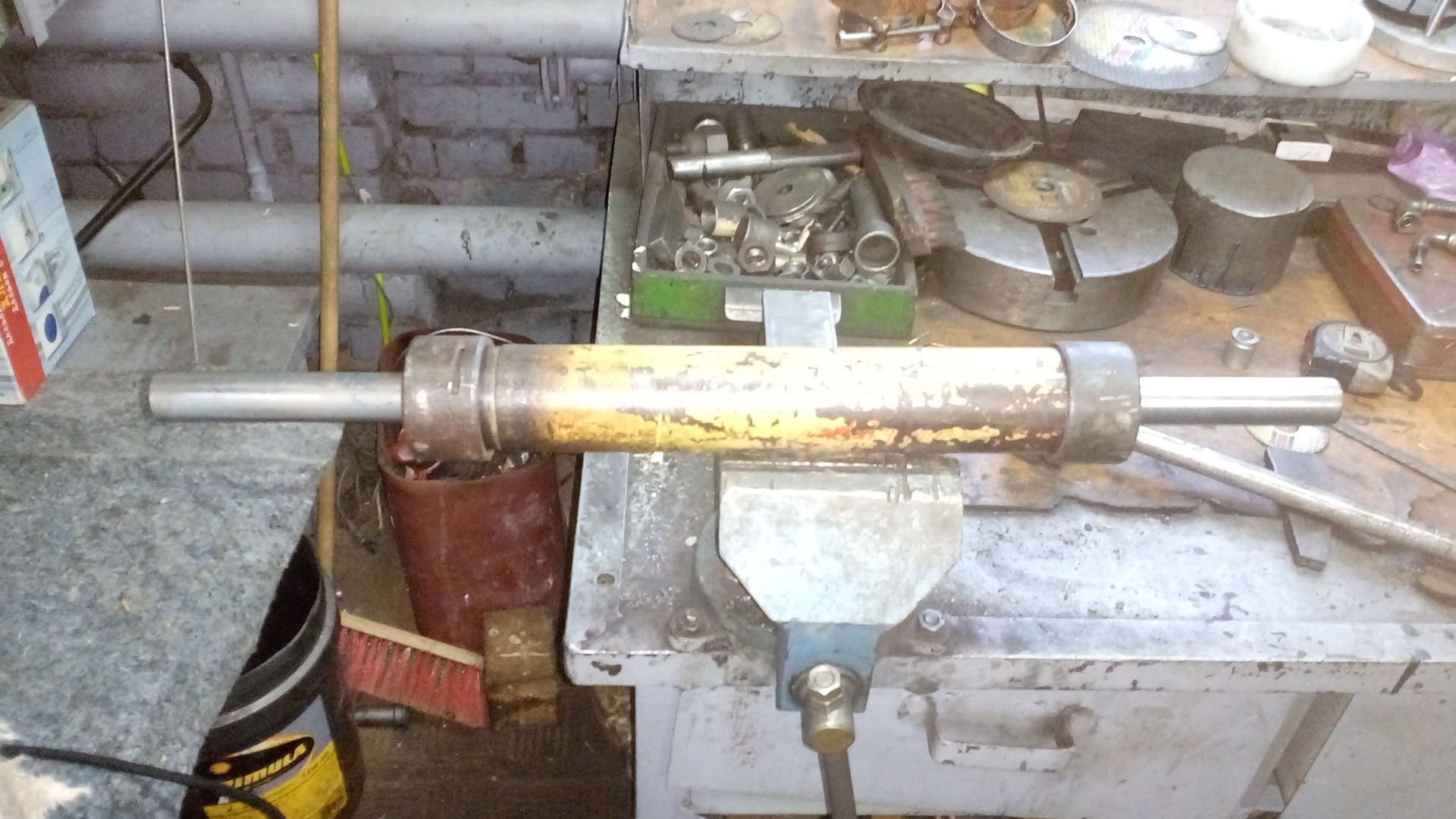 Гидроцилиндр своими руками из трубы